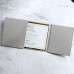Invitation Card With Gray Hard Cover Simple Style Invitation Card Customized